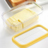 Stick Butters Storage Box with Butters Cutter Large Capacity Refrigerator Box for Food Storage