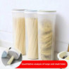Long Noodles Crisper Moisture-proof Noodles Storage Box Kitchen Supplies