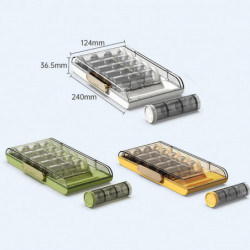 Practical Tablet Tank Moisture-proof Superimposed Tablet Storage Box for Kitchen Practical Tablet Tank Moisture-proof Superimposed Tablet Storage Box for Kitchen