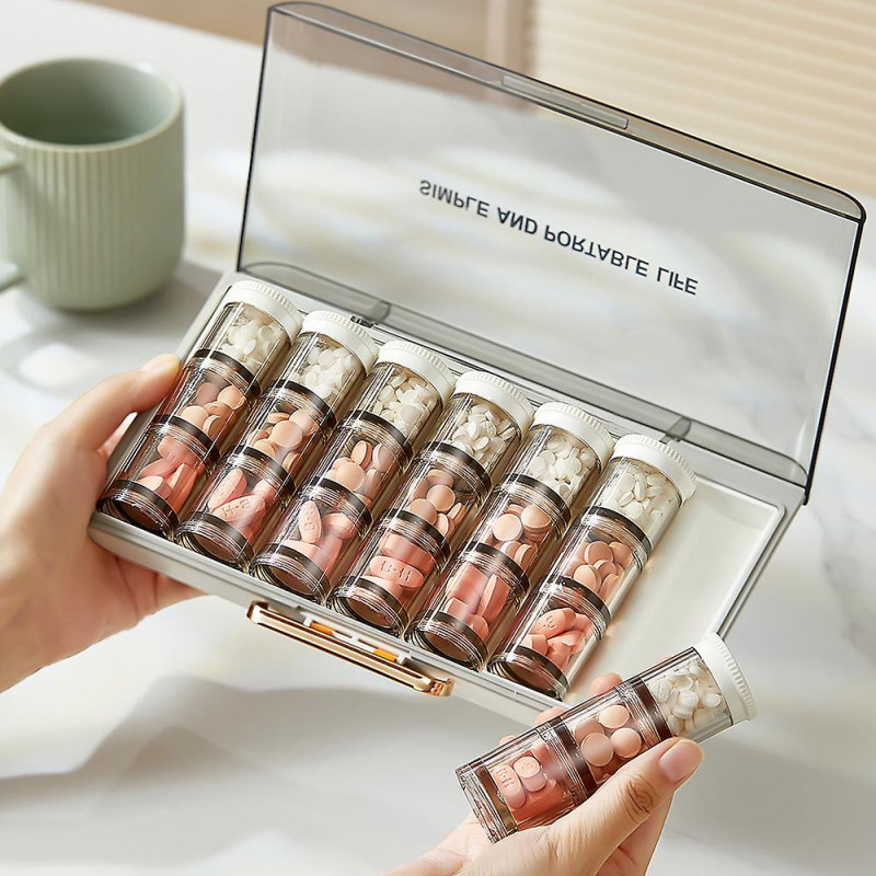 Practical Tablet Tank Moisture-proof Superimposed Tablet Storage Box for Kitchen