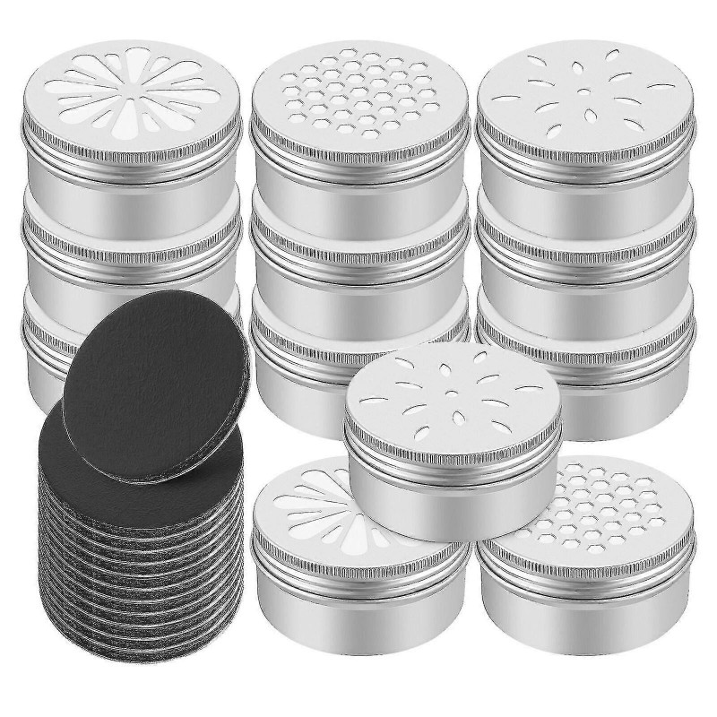 1 Set Dog Training Scent Tins Metal Storage Cans Pet Scent Training Containers With Magnetic Dots JST.14