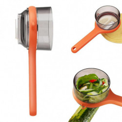 Peeling Carrot with Storage Box, Peeler with Storage Bucket, Storage Peeler Orange Peeling Carrot with Storage Box, Peeler with Storage Bucket, Storage Peeler Orange