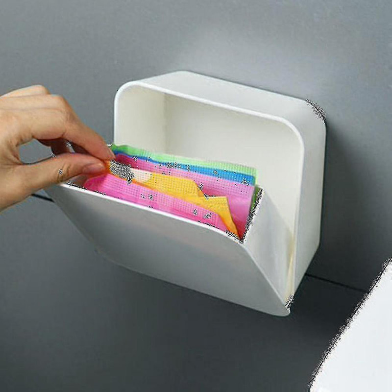 Bathroom Wall-mounted Storage Box, Sealed Dust-proof Storage Box