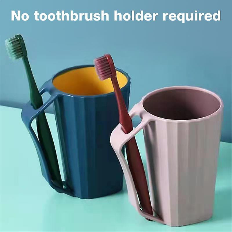 Strict Selection Of Household Toothbrush Cup With Handle Toothbrush Storage Plastic Storage Cup