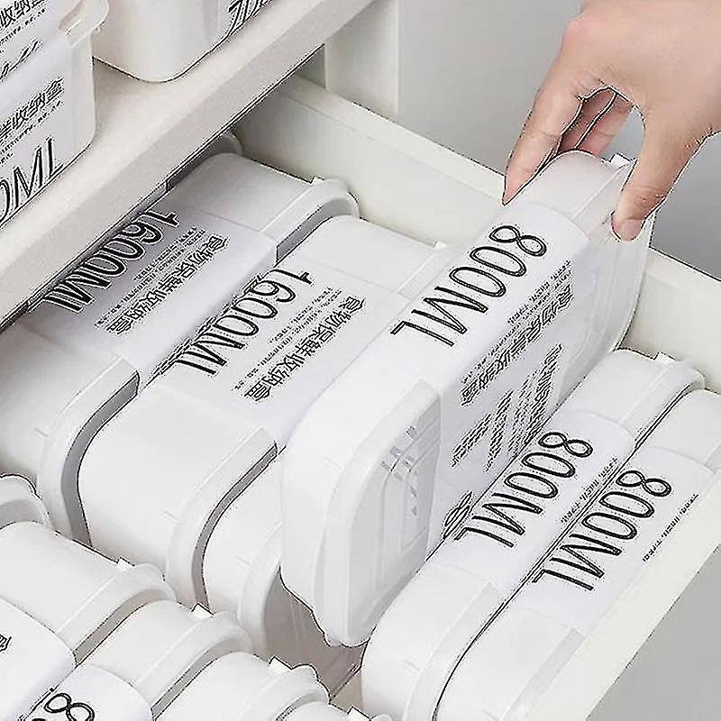 Refrigerator Scale Fresh Keeping Box Kitchen Food Fruit Meat Freezing Organizer