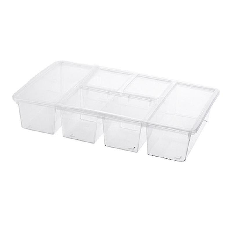 Storage Box Fresh-keeping Box Refrigerated Food Transparent Storage Box Compartment With Lid Desktop