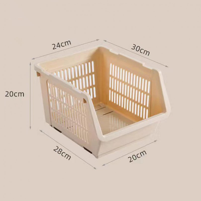 Boîte de rangement de jouets avec poignée Boîte à lumière robuste de grande capacité gardant votre cuisine bien rangée