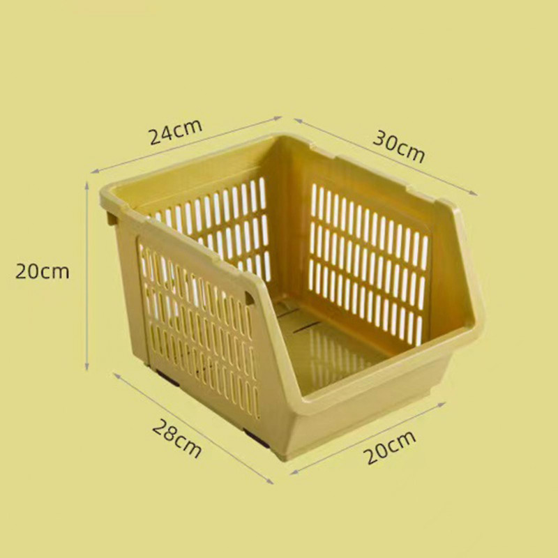 Boîte de rangement de jouets avec poignée Boîte à lumière robuste de grande capacité gardant votre cuisine bien rangée