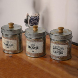 Retro Metal Jar Organizer Desktop Sundries Box Kitchen Tableware Nuts Jar Shootings Props Retro Metal Jar Organizer Desktop Sundries Box Kitchen Tableware Nuts Jar Shootings Props