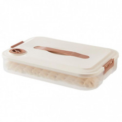 Multi-layer Dumpling Storage Box with Lid Sealing Organization Container Multi-layer Dumpling Storage Box with Lid Sealing Organization Container