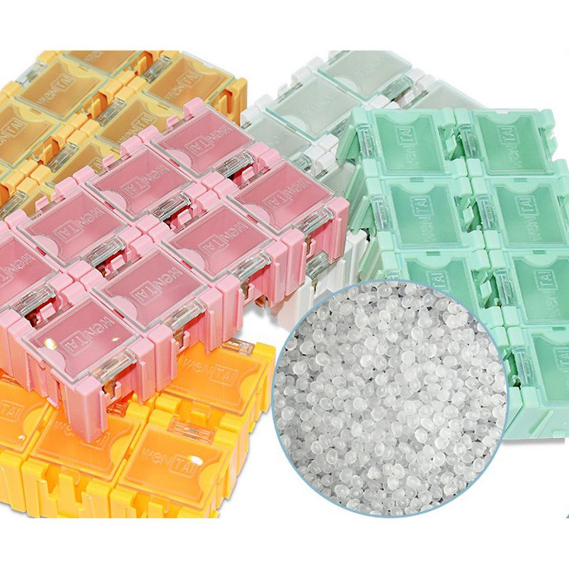 Jewelry Electronic Component Small Container Storage Plastic Box Practical