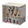 Size L,34*23*31.2cm Model Toy Showcase Anime Figure Doll Storage Box PET+PS Transparent Display Box