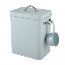 5l belles boîtes à linge de rangement avec pelle verte ty