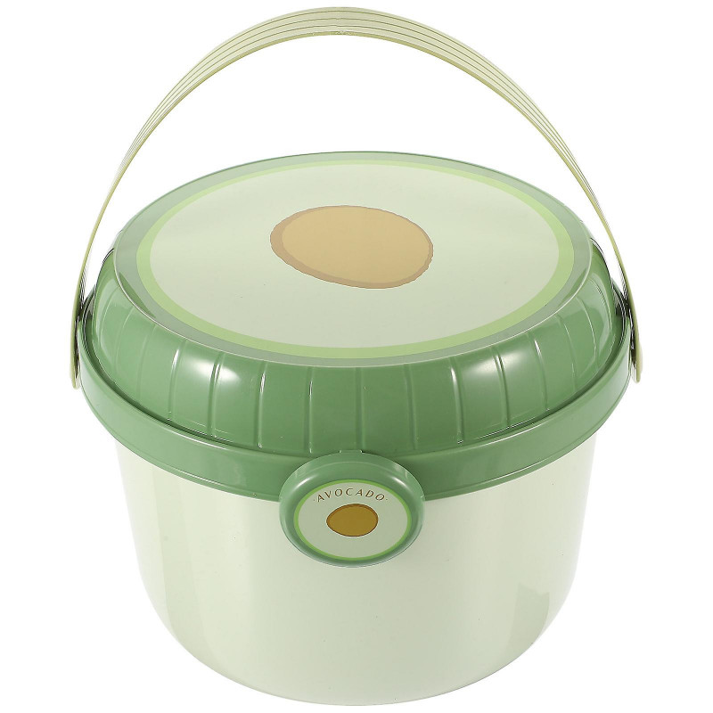 Creative Carrying Toy Bucket Convenient Storage Case Toy Bin Office Carry Bucket Storage CaseS