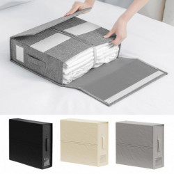 12L Bed Sheet Storage Box Large Capacity Heavy Duty Portable Handle Collapsible Dust-proof Quilt Bedding Clothing [...]