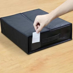 12L Bed Sheet Storage Box Large Capacity Heavy Duty Portable Handle Collapsible Dust-proof Quilt Bedding Clothing [...]