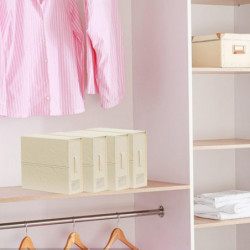 12L Bed Sheet Storage Box Large Capacity Heavy Duty Portable Handle Collapsible Dust-proof Quilt Bedding Clothing [...]