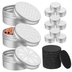 1 Set Dog Training Scent Tins Metal Storage Cans Pet Scent Training Containers with Magnetic Dots 1 Set Dog Training Scent Tins Metal Storage Cans Pet Scent Training Containers with Magnetic Dots