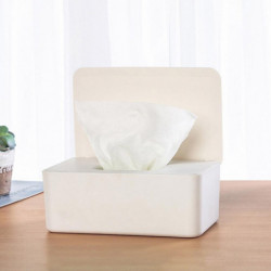 Naievear Large Capacity Seal Dust-proof Plastic Tissue Face Cover Storage Box With Lid Naievear Large Capacity Seal Dust-proof Plastic Tissue Face Cover Storage Box With Lid