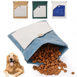 Naievear Pet Snack Bag Portable Pet Training Treat Storage Pouch Compact Durable Dog Snack Container Pet Supplies