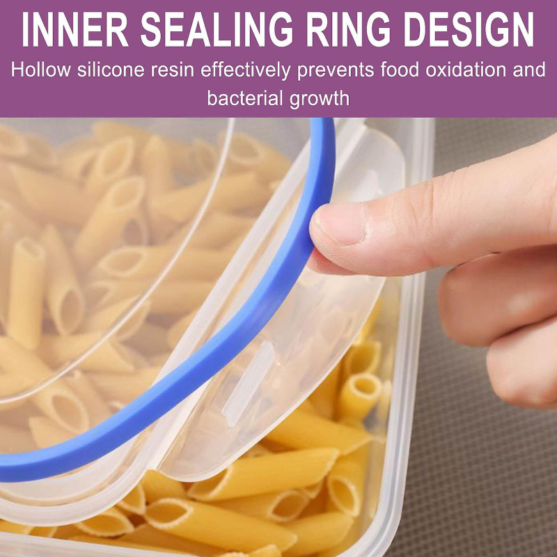 Single Transparent Plastic Storage Tank Vacuum Wet Proof Fresh-keeping Storage Storage Sealed Tank,Kitchen Sealed [...]