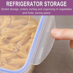 Single Transparent Plastic Storage Tank Vacuum Wet Proof Fresh-keeping Storage Storage Sealed Tank,Kitchen Sealed [...]