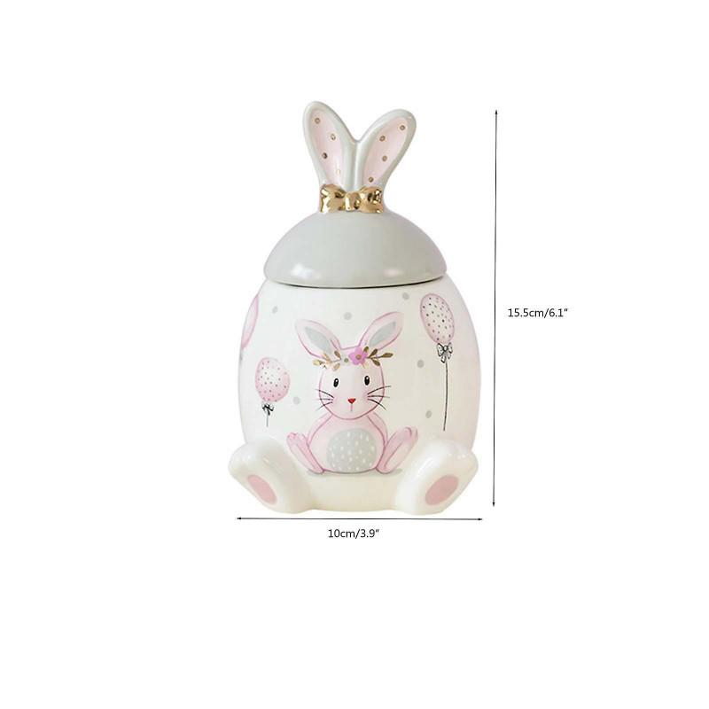 Rabbit Series Jars Large Capacity Storage Jars Small Storage Jars Relief Design