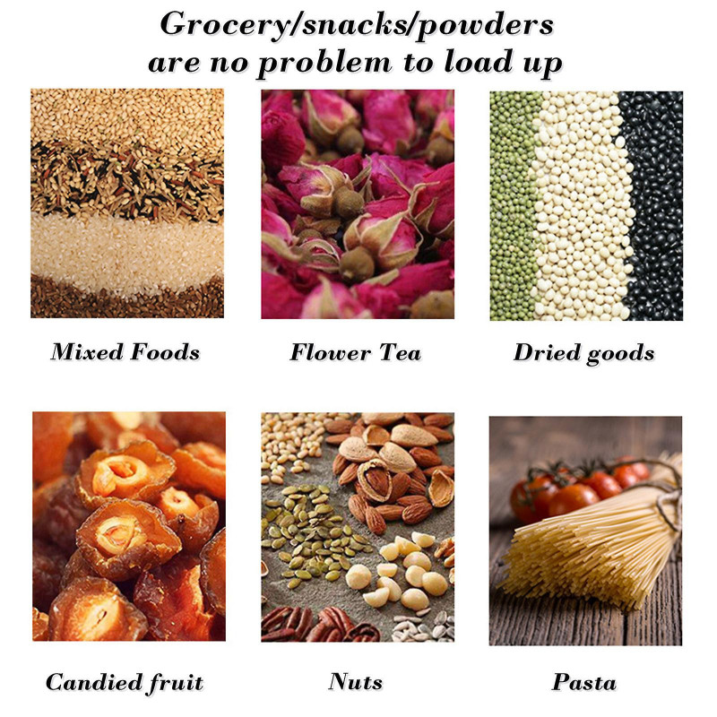 Kitchen Grains And Cereals With Lids Storage Jars Inside Compartments Transparent Sealing Jars Food Grade Dry [...]