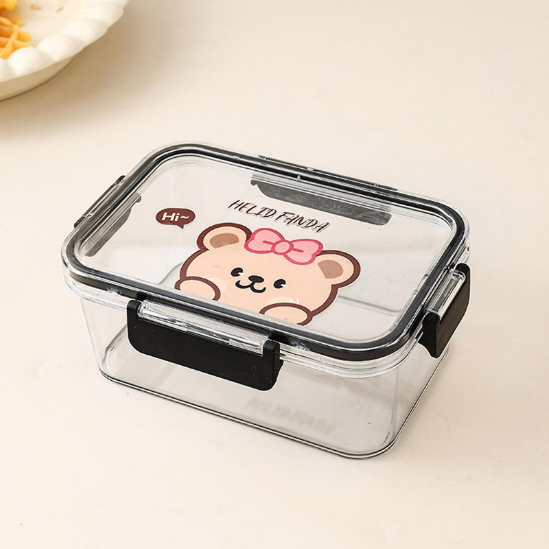 Refrigerator Sealed Food-grade Transparent Plastic Box Convenient Box Large-capacity Fruit Container FAN0813