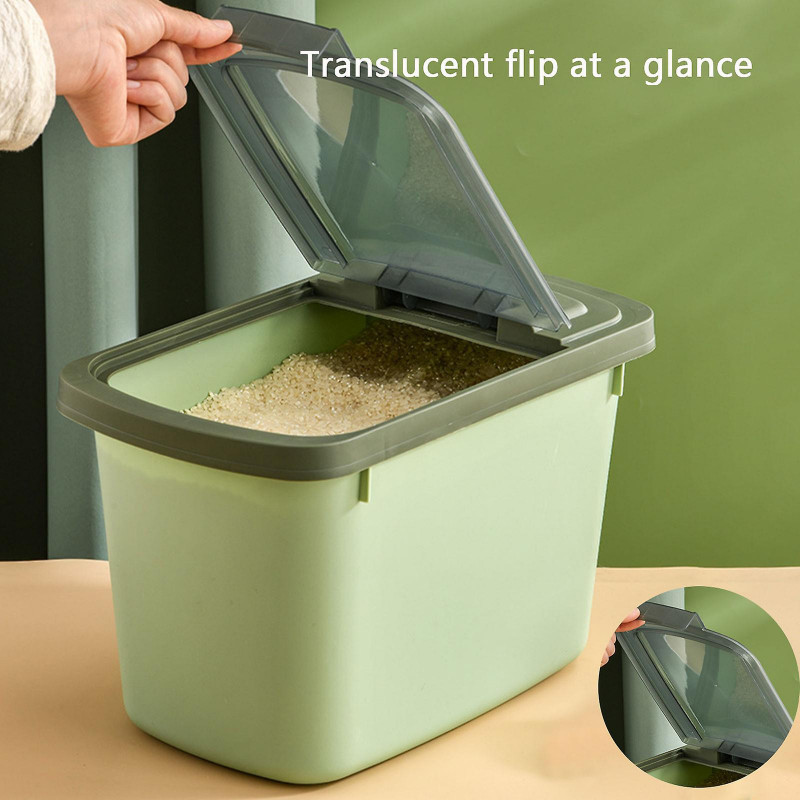 Grand récipient de riz hermétique, récipient de céréales de stockage de nourriture, récipient de nourriture pour [...]
