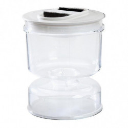 Pickle & Olive Jar Container With Strainer Leak-proof Sealed Plastice For Home Guanguan