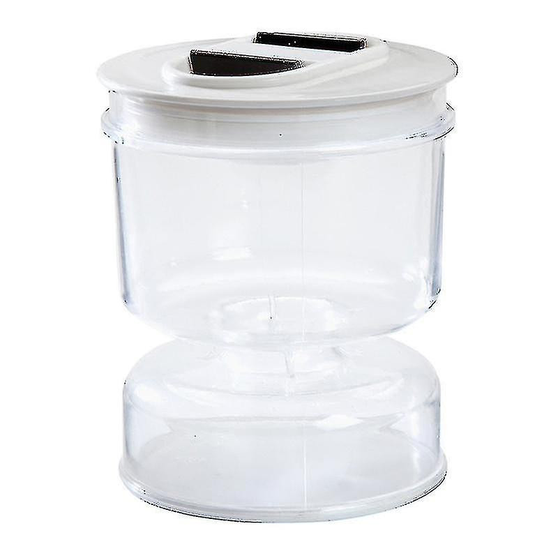 Pickle & Olive Jar Container With Strainer Leak-proof Sealed Plastice For Home Guanguan
