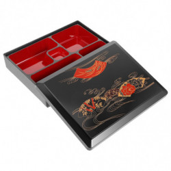 1Pc ABS Compartment Sushi Box Sashimi Storage Box Food Container for Restaurant 1Pc ABS Compartment Sushi Box Sashimi Storage Box Food Container for Restaurant