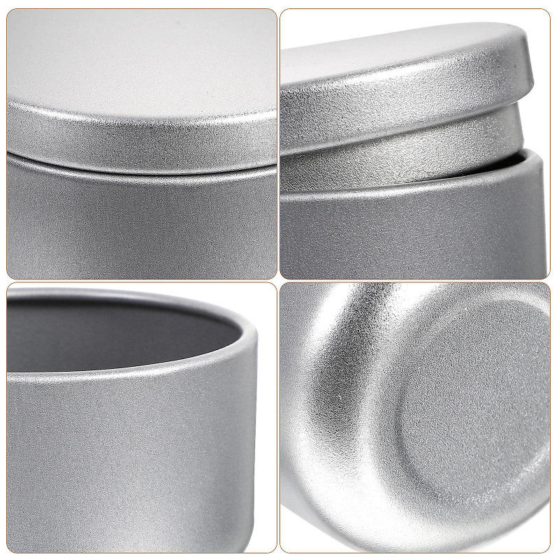 10pcs Tinplate Sealing Can Sealing Storage Jar Loose Tea Sea Can Sea Storage Holder