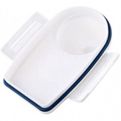 Rice Container Bin With Pour Spout And Measuring Cup Plastic Clear 2kg Cereal Food Airtight Keeper Dispenser Food [...]