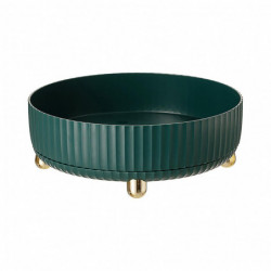 Kitchen Seasoning Rotating Storage Box Durable Plastic Material Large Capacity Tray For Use In Kitchens And Dressers