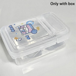 1pcs Collection Container Case Plastic Transparent Storage Box Small Clear Store