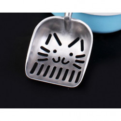 Pelle à litière pour chat Shxx, litière pour chat durable, pelle à excréments de chat à petit trou, pelle à [...]