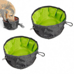 Dog Bowl Travel Bowls Foldable Compatible With Dog Pet, Leak-proof Portable