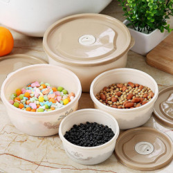 Storage box miscellaneous grain storage plastic sealed box refrigerator freshness box,4 pcs Storage box miscellaneous grain storage plastic sealed box refrigerator freshness box,4 pcs