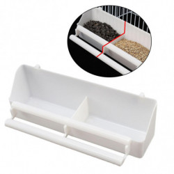 3xplastic Hanging Pet Parrot Bowl Feeding Cage Bird Food Water Dispenser 3xplastic Hanging Pet Parrot Bowl Feeding Cage Bird Food Water Dispenser