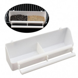 3xplastic Hanging Pet Parrot Bowl Feeding Cage Bird Food Water Dispenser 3xplastic Hanging Pet Parrot Bowl Feeding Cage Bird Food Water Dispenser