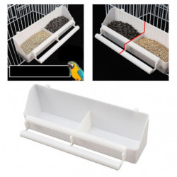 3xplastic Hanging Pet Parrot Bowl Feeding Cage Bird Food Water Dispenser 3xplastic Hanging Pet Parrot Bowl Feeding Cage Bird Food Water Dispenser
