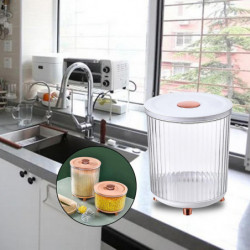 Insect-proof Food Sealed Grain Container Pet Food Container Rice Storage Box White 10kg Insect-proof Food Sealed Grain Container Pet Food Container Rice Storage Box White 10kg