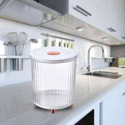 Insect-proof Food Sealed Grain Container Pet Food Container Rice Storage Box White 10kg Insect-proof Food Sealed Grain Container Pet Food Container Rice Storage Box White 10kg