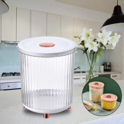 Insect-proof Food Sealed Grain Container Pet Food Container Rice Storage Box White 10kg Insect-proof Food Sealed Grain Container Pet Food Container Rice Storage Box White 10kg
