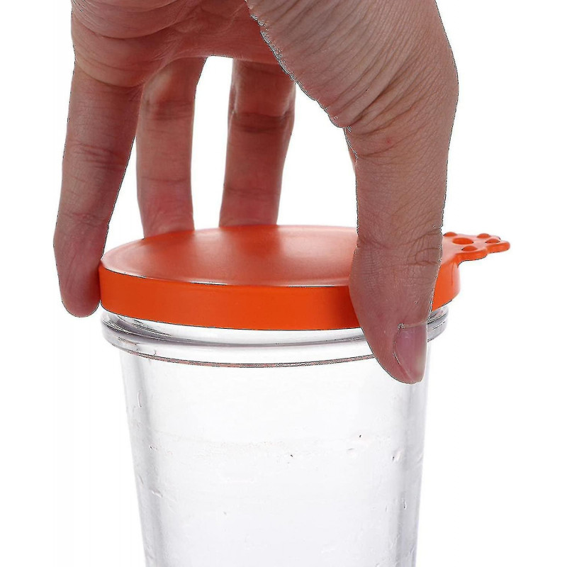 Three-in-one Silicone Jar Lid Fresh-keeping Moisture-proof Buckle Lid Kitchen Storage Fresh-keeping Clip Seal Pet [...]