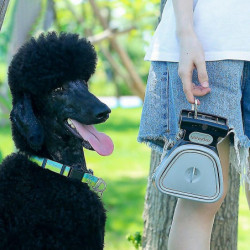 Dog Portable Sanitary Waste Pick Up Pubby Cleaner With Bag Dispenser Leash Clip Cleaning Supplies
