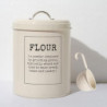 Metal Vintage Food Flour Storage Tin Jar 5 Litres Container Decor Durable