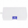 3xplastic Transparent With Lid Storage Box Collection Container 14x8.8x3.5cm